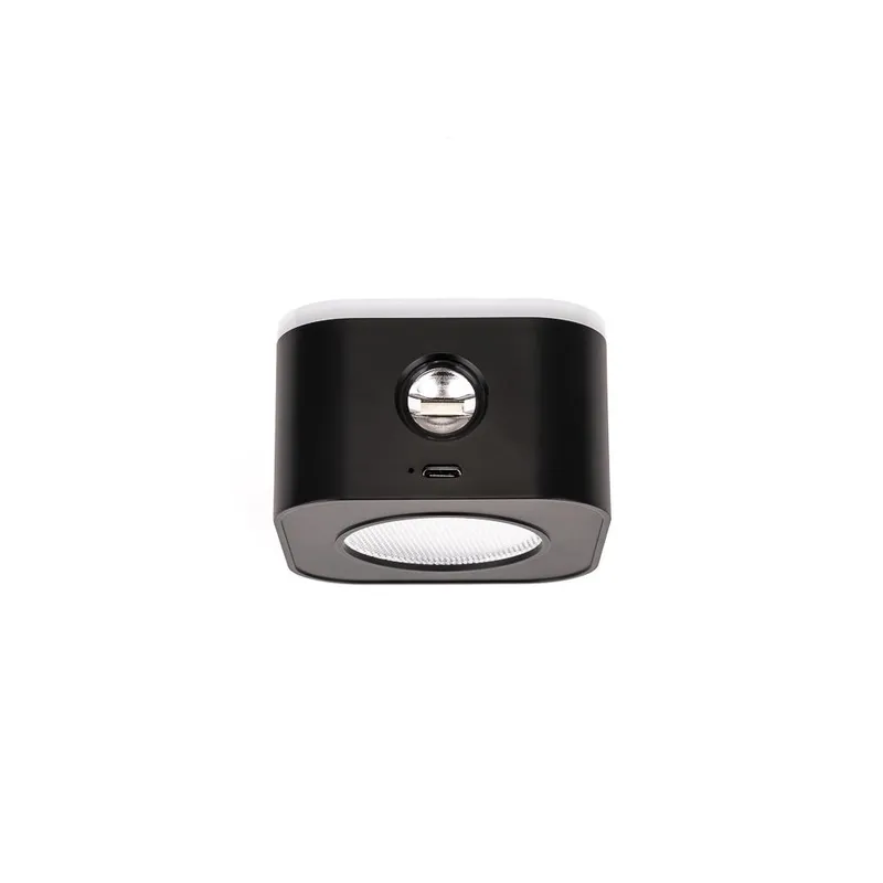 Lampka Biurkowa V-TAC 4w1 35cm Kinkiet Klips Latarka 3W LED CCT VT-10115 3000K-6000K 300LM - Czarna