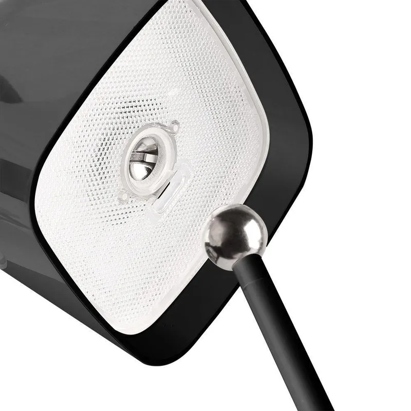 Lampka Stołowa Nocna Solarna V-TAC 5W CCT LED 35cm Ładowanie USB-C Ściemnianie VT-10116 3000K-6000K 400LM - Czarna