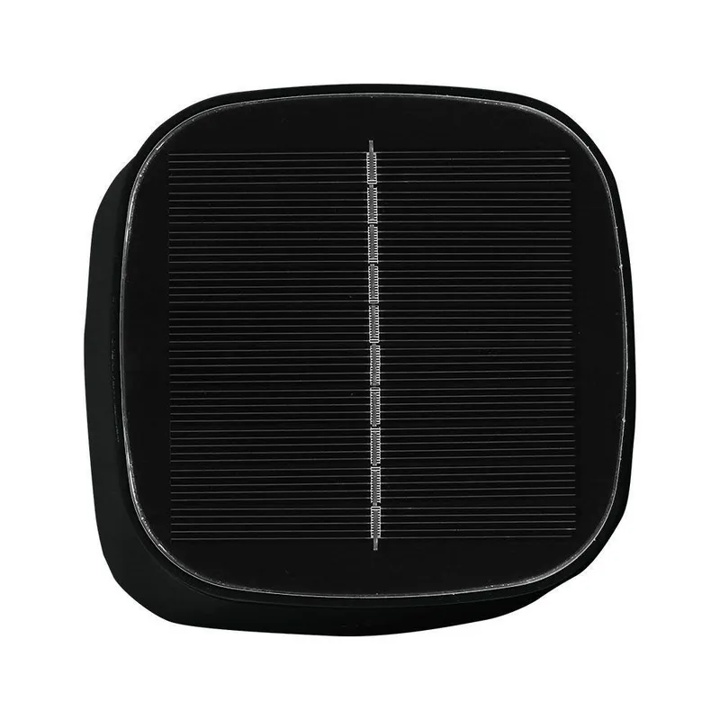 Lampka Stołowa Nocna Solarna V-TAC 5W CCT LED 35cm Ładowanie USB-C Ściemnianie VT-10116 3000K-6000K 400LM - Czarna