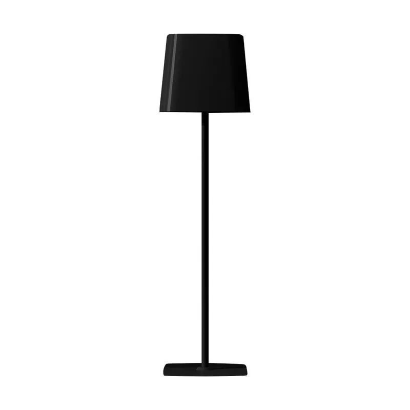 Lampka Stołowa Nocna Solarna V-TAC 5W CCT LED 35cm Ładowanie USB-C Ściemnianie VT-10116 3000K-6000K 400LM - Czarna