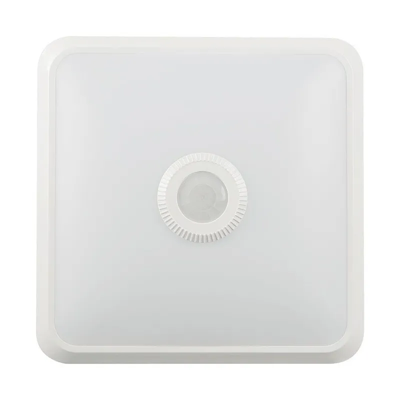 Oprawa Sufitowa Plafoniera V-TAC 12W LED CREE CHIP 25x25cm Czujnik Ruchu CCT Kwadratowy VT-81003 3000K-4000K-6500K 1100LM 6 Lat Gwarancji - Biały