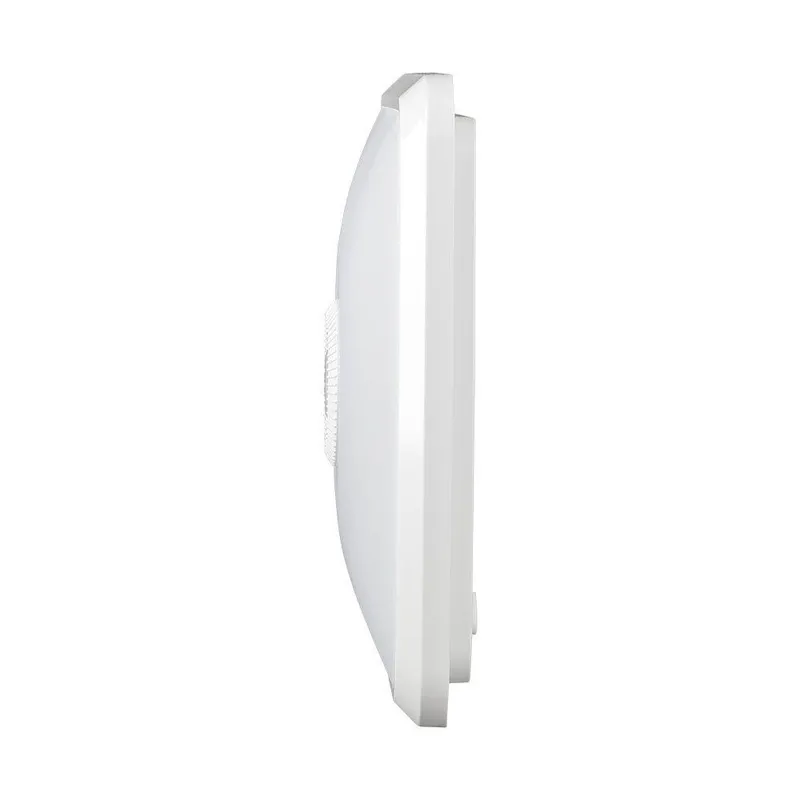 Oprawa Sufitowa Plafoniera V-TAC 12W LED CREE CHIP 25x25cm Czujnik Ruchu CCT Kwadratowy VT-81003 3000K-4000K-6500K 1100LM 6 Lat Gwarancji - Biały