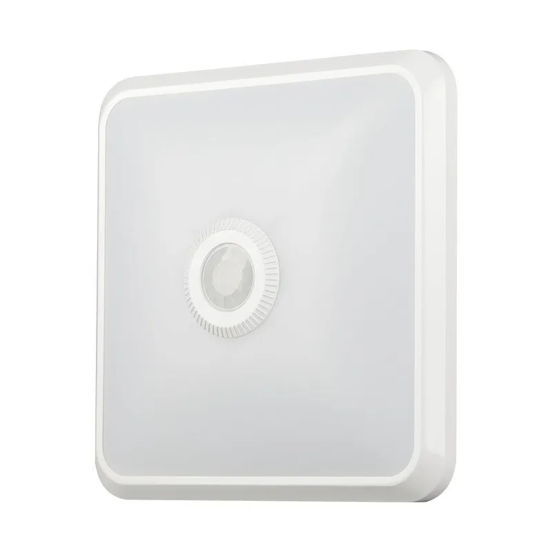 Oprawa Sufitowa Plafoniera V-TAC 12W LED CREE CHIP 25x25cm Czujnik Ruchu CCT Kwadratowy VT-81003 3000K-4000K-6500K 1100LM 6 Lat Gwarancji - Biały