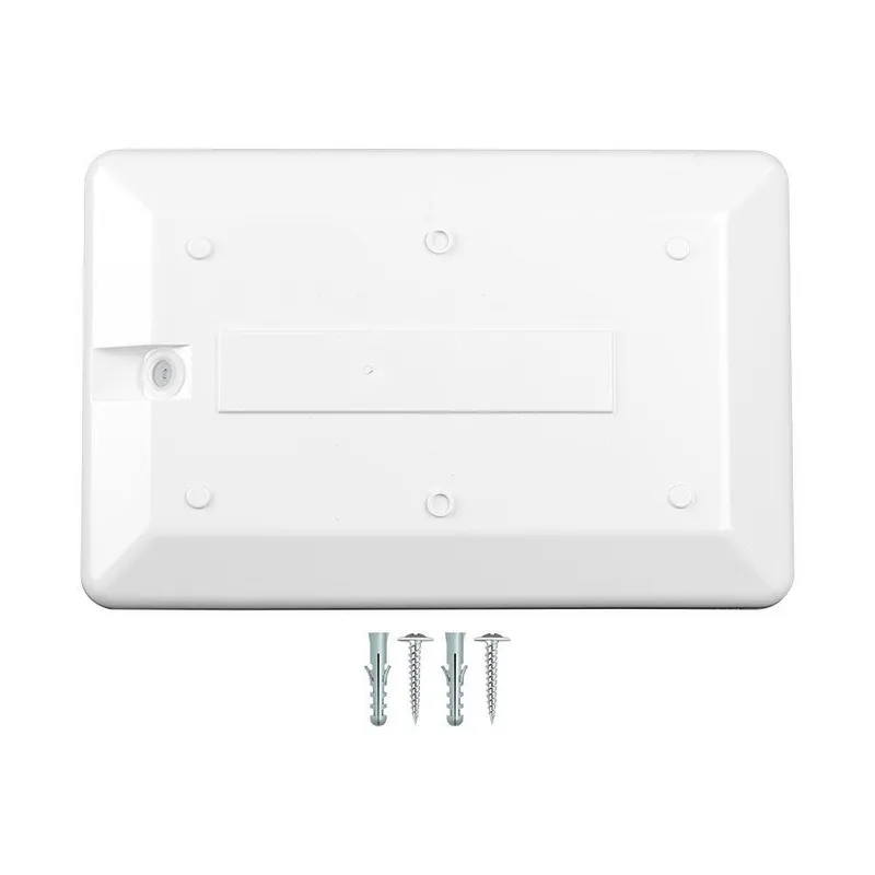 Plafoniera V-TAC 12W LED V-TAC SAMSUNG CHIP Czujnik Zmierzchu IP65 CCT IK10 Numer Domu VT-81006 4000K 1100LM 5 Lat Gwarancji - Biały