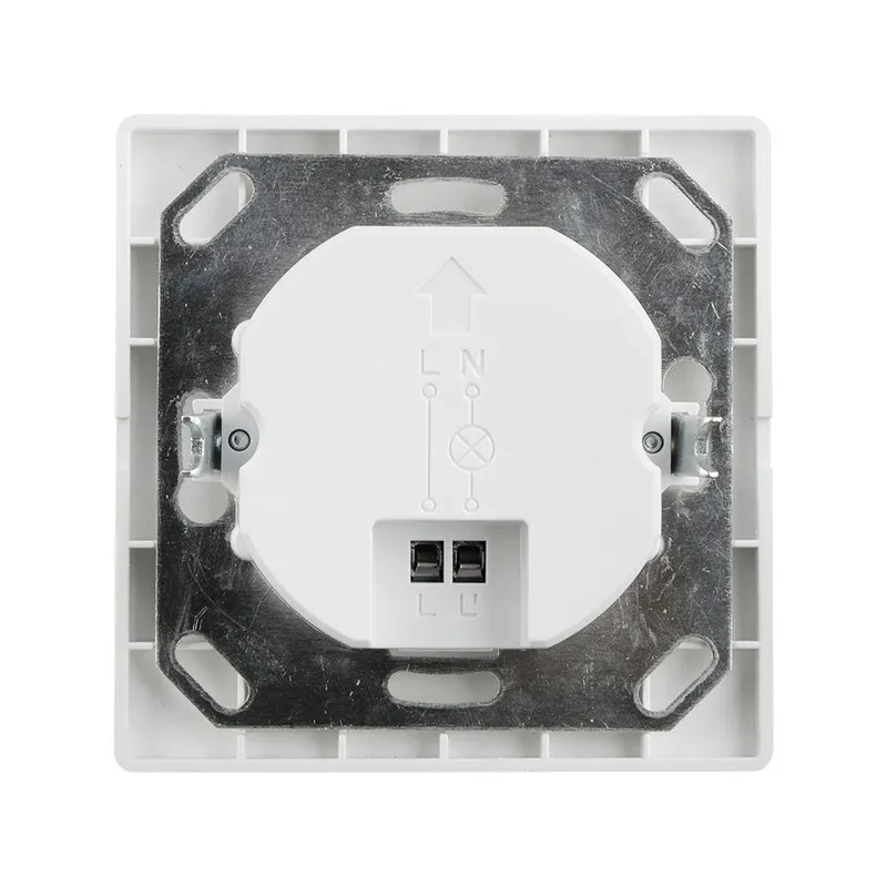 Czujnik Ruchu Podtynkowy IR 200W Podczerwień V-TAC VT-81009 5 Lat Gwarancji - Biały