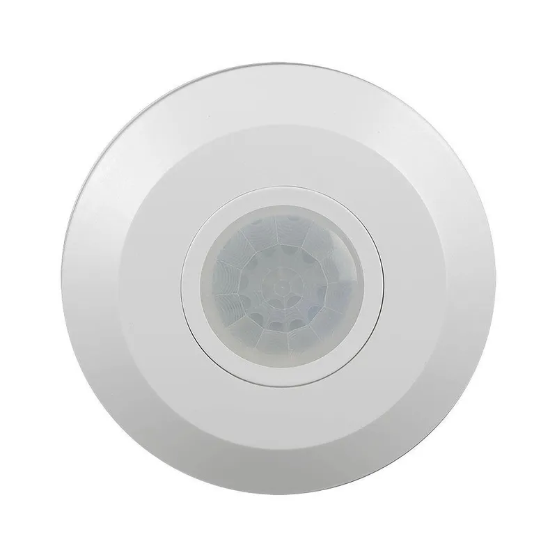 Czujnik Ruchu 360ST V-TAC Natynkowy Sufitowy Slim 24mm Okrągły VT-81011 5 Lat Gwarancji - Biały