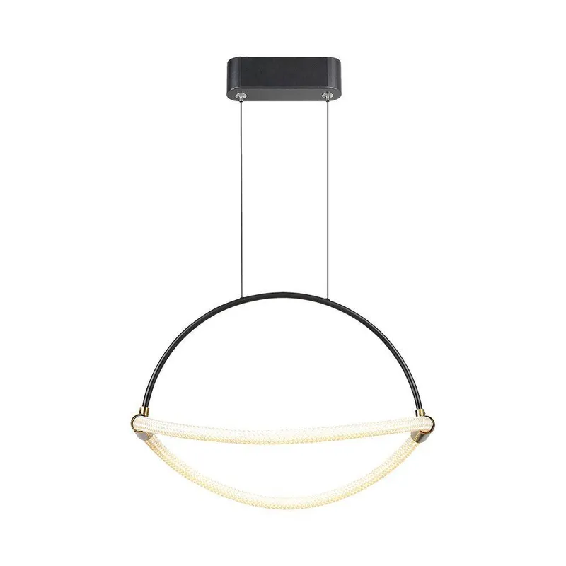 Oprawa Zwieszana V-TAC 12W LED 40cm VT-10124 3000K 1440LM - Czarna