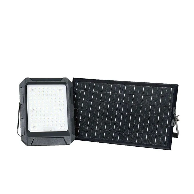 Naświetlacz LED Solarny V-TAC 15W Pilot Auto Timer IP65 VT-102W 4000K 1800LM - Czarny