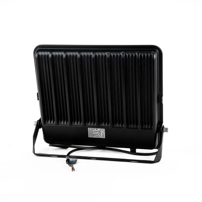 Naświetlacz LED V-TAC 200W 100LM/W Przewód 1mb SAMSUNG CHIP VT-44204 6500K 17540LM 5 Lat Gwarancji - Czarny