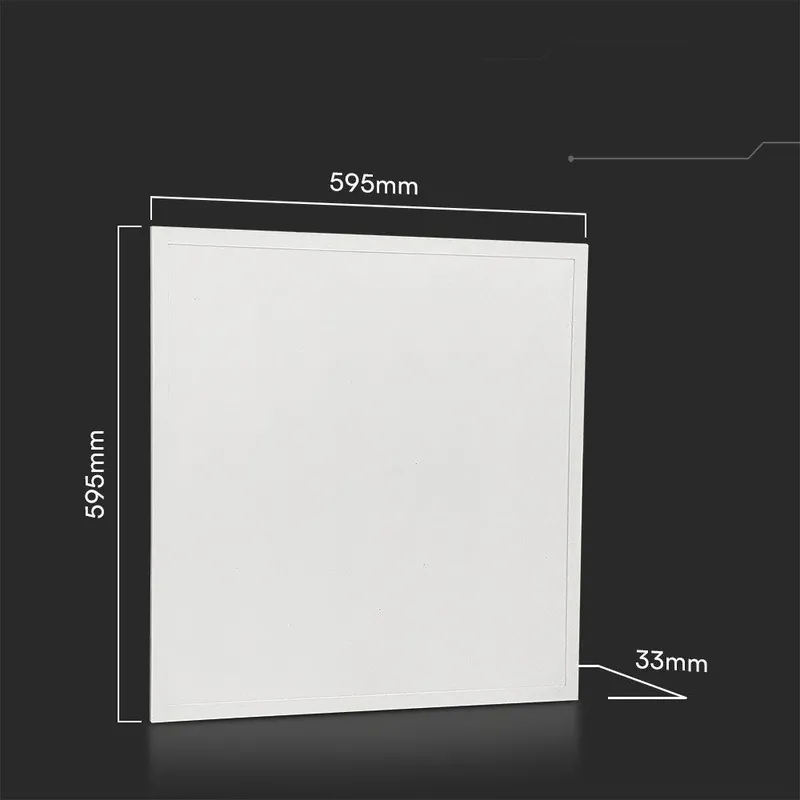 Panel LED V-TAC 25W 60x60 LED Backlight 33mm 180LM/W VT-60025 6500K 4500LM