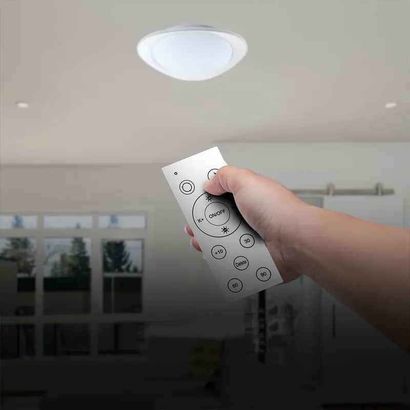 Oprawa Sufitowa Plafoniera V-TAC 60W LED Phantom FI.55CM CCT Pilot Timer VT-8568 3000K-6500K 6000LM