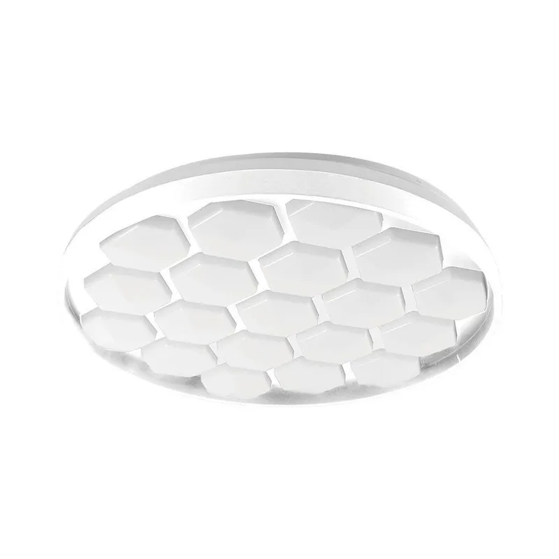 Oprawa Sufitowa Plafoniera V-TAC 60W LED Beehive FI.49CM CCT Pilot Timer VT-8569 3000K-6500K 6000LM