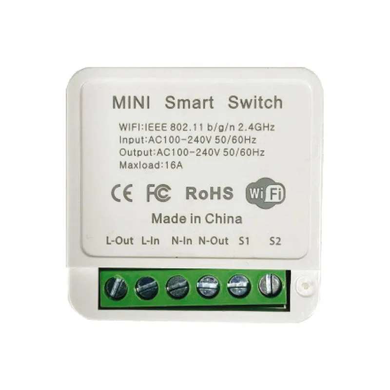Bezprzewodowy Włącznik Switch WI-FI V-TAC 2X5A Dopuszkowy Smart Life Tuya Alexa Google Home VT-5102