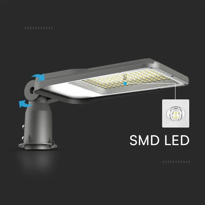 Oprawa Uliczna LED V-TAC SAMSUNG CHIP Z Regulacją 100W Wymienny Moduł LED VT-105ST 4000K 9400LM 5 Lat Gwarancji