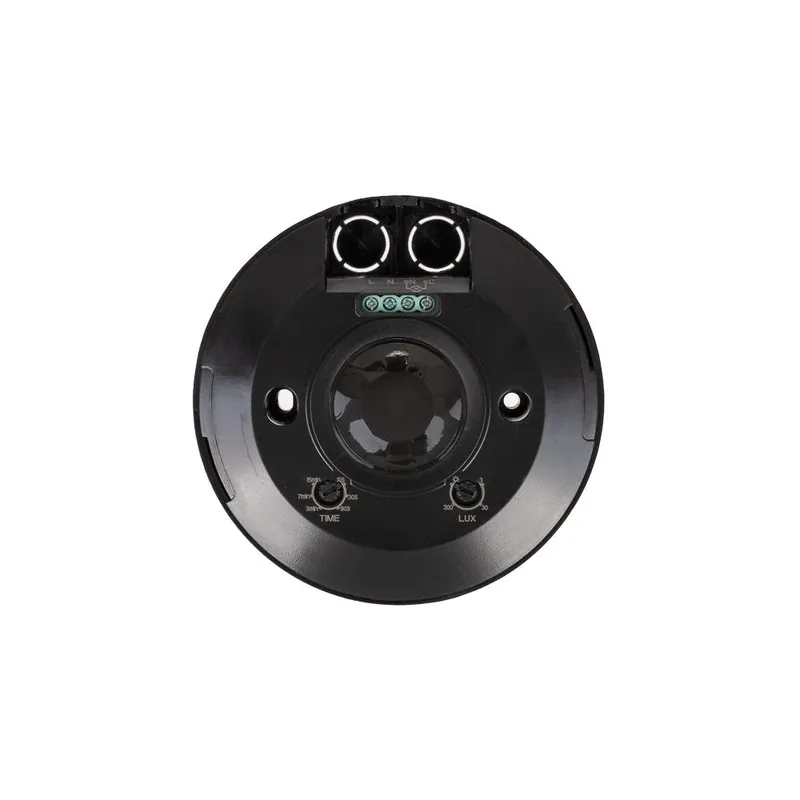 Czujnik Ruchu 360ST V-TAC Natynkowy Sufitowy Slim 24mm Full Black V-TAC VT-8027 - Czarny