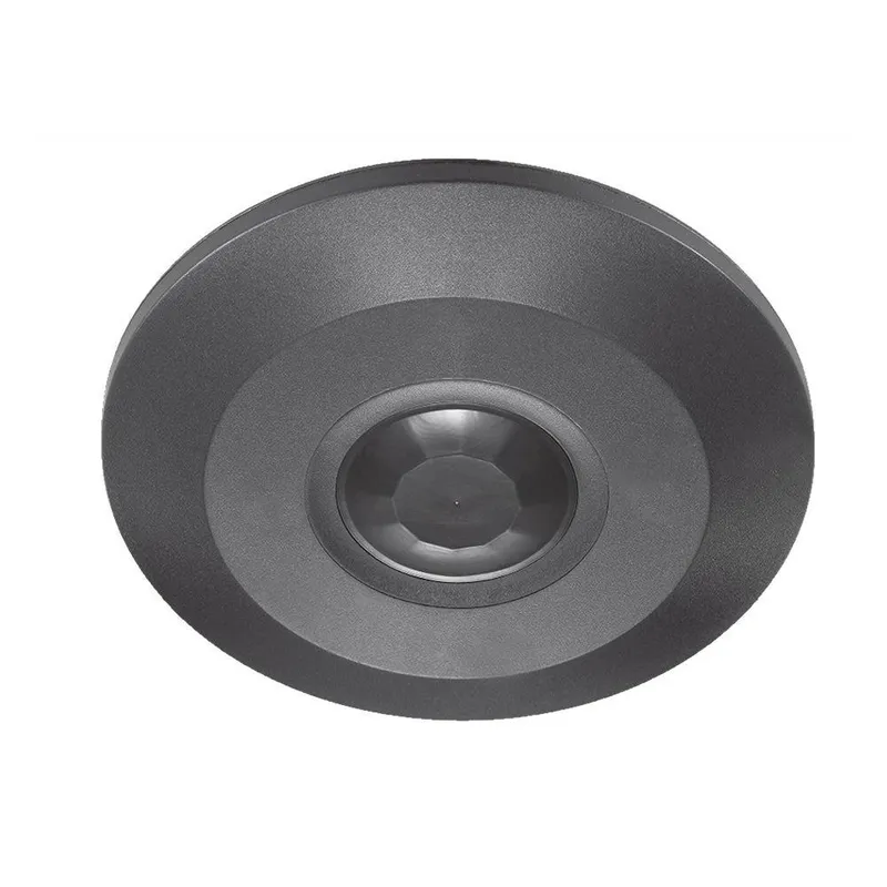 Czujnik Ruchu 360ST V-TAC Natynkowy Sufitowy Slim 24mm Full Black V-TAC VT-8027 - Czarny