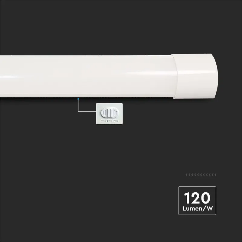 Oprawa V-TAC 50W LED Belka Liniowa Natynkowa 150cm 120LM/W CCT Zmiana Barwy VT-8350CCT 3000K-4000K-6400K 6000LM 3 Lata Gwarancji
