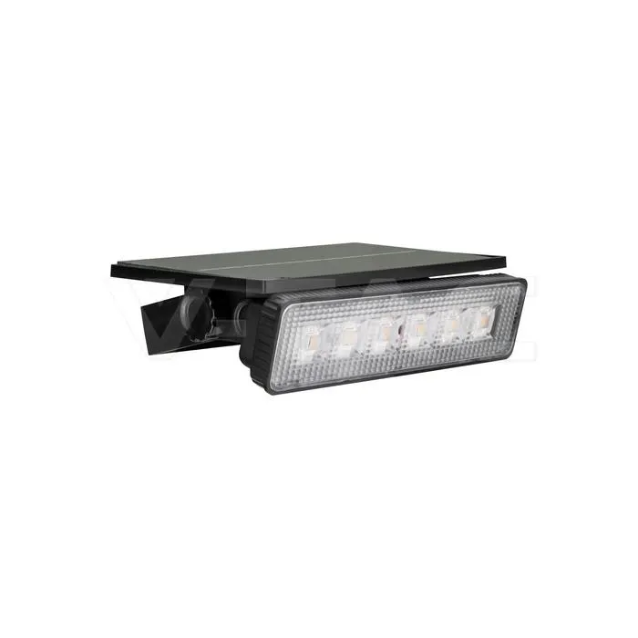 Oprawa Ogrodowa 2w1 Wbijana Naświetlacz Ścienny LED V-TAC Solarna 0,9W IP65 VT-41009 3000K 80LM 3 Lata Gwarancji