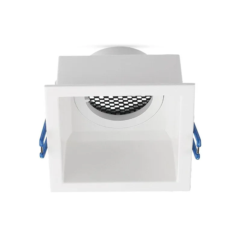 Oczko V-TAC GU10 Hoyne Comb Aluminium Kwadrat VT-9001SQ 3 Lata Gwarancji - Białe