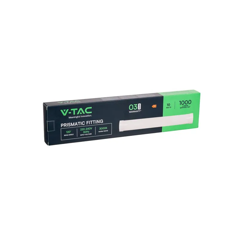 Oprawa V-TAC 10W LED Belka Liniowa Natynkowa 30cm 100LM/W VT-8310 3000K 1000LM 3 Lata Gwarancji