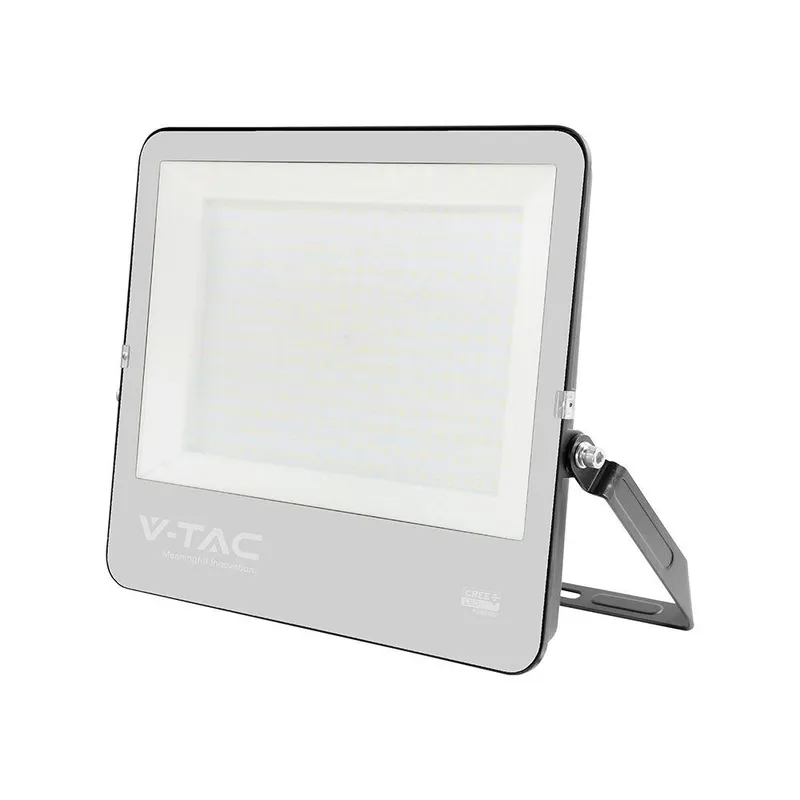 Naświetlacz LED V-TAC CREE CHIP 300W 135LM/W Obudowa Przewód 1m IP65 VT-44003 4000K 34440LM 6 Lat Gwarancji - Czarna