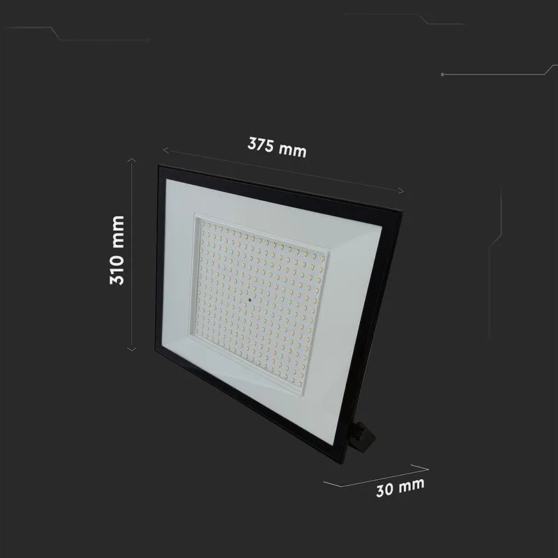 Naświetlacz LED V-TAC 200W LED SMD VT-44208 6500K 16450LM - Czarny
