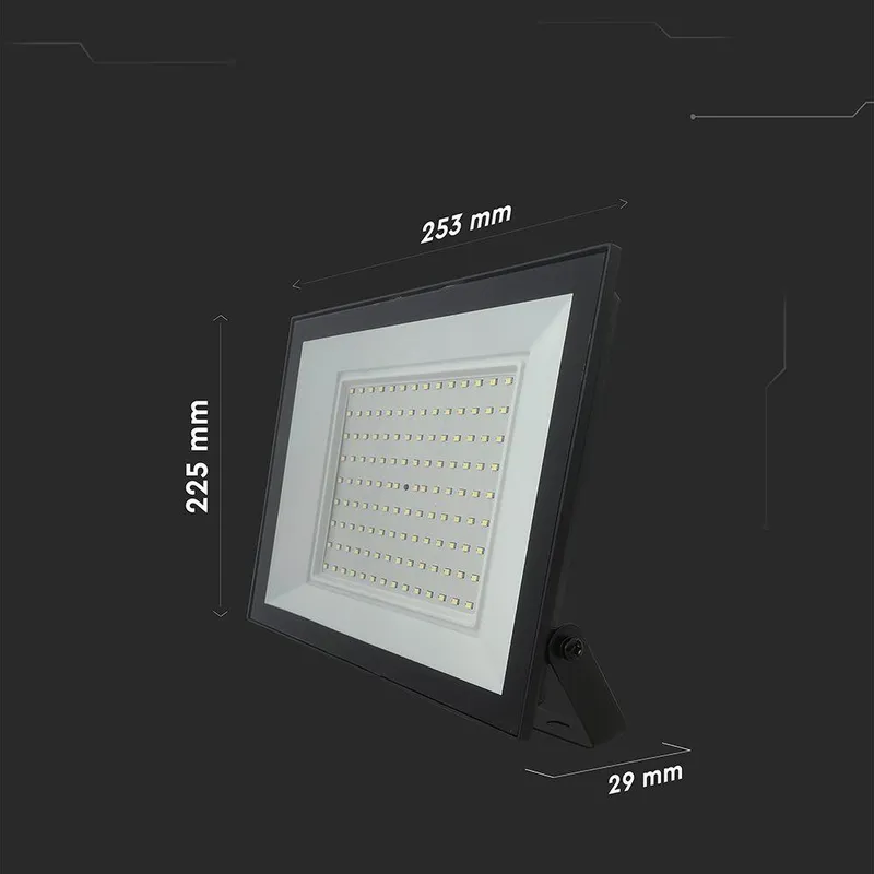 Naświetlacz LED V-TAC 100W LED SMD VT-44109 4000K 8150LM - Czarny