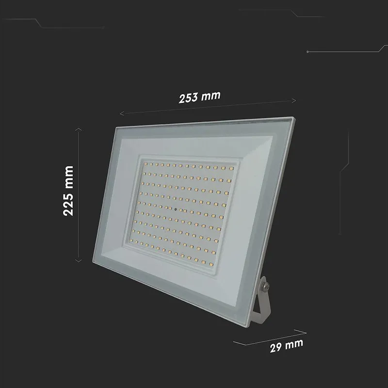 Naświetlacz LED V-TAC 100W LED SMD VT-44109 6500K 8150LM - Biały