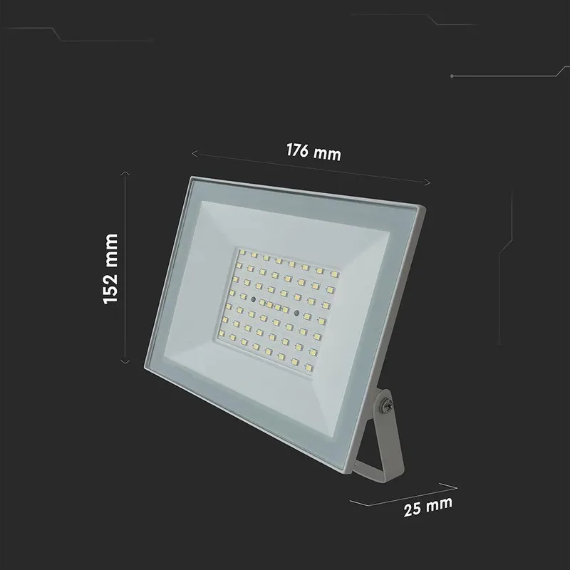Naświetlacz LED V-TAC 50W LED SMD VT-44054 6500K 4000LM - Biały