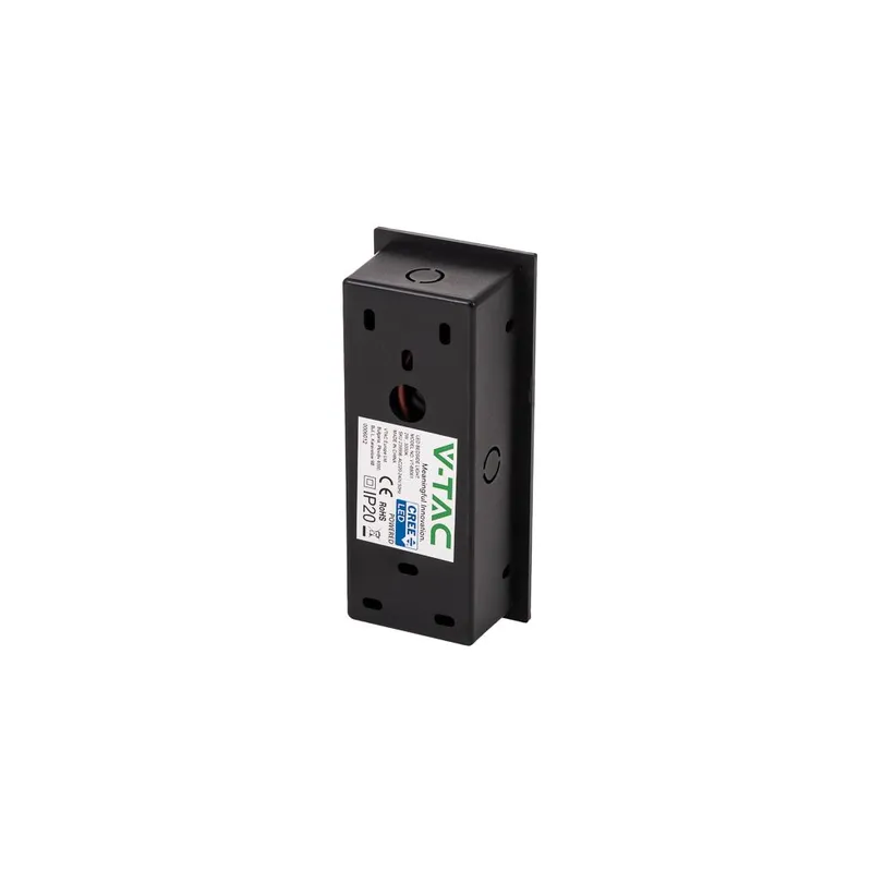 Oprawa LED V-TAC 2W COB CREE Kinkiet Hotel Łóżko Włącznik VT-88061-B 3000K 76LM - Czarny
