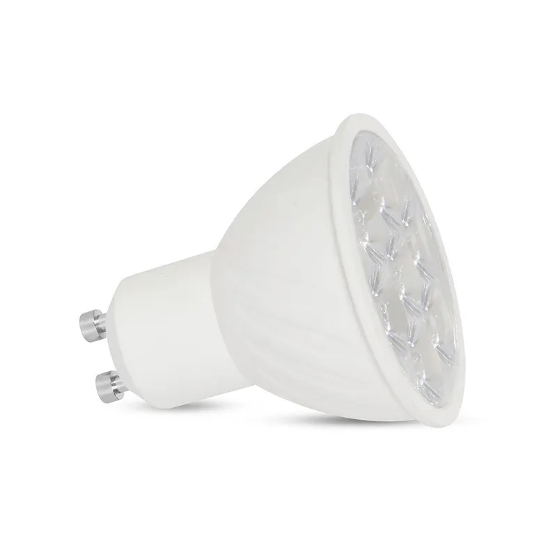 Żarówka LED V-TAC GU10 6W 10ST (Wąski Kąt Światła) VT-249 3000K 445LM