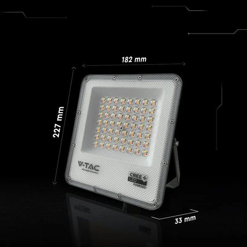 Naświetlacz LED V-TAC CREE CHIP 50W LED 3w1 CCT VT-44058CCT 3000K-4000K-6500K 4000LM 6 Lat Gwarancji