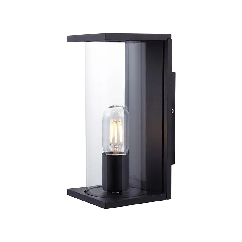 Oprawa Ścienna Elewacyjna Loft V-TAC 1XE27 IP44 Czarny MAT VT-81050