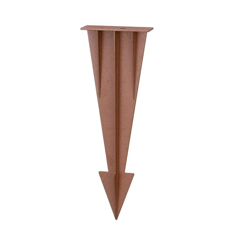Szpilka Kotwa Mocowanie Do Ziemi Opraw V-TAC VT-409 100x35x274mm Braz Corten VT-12050-C