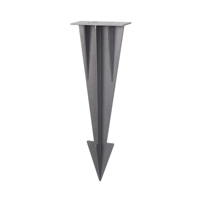 Szpilka Kotwa Mocowanie Do Ziemi Opraw V-TAC VT-409 100x35x274mm Antracyt VT-12050-DG - Szary
