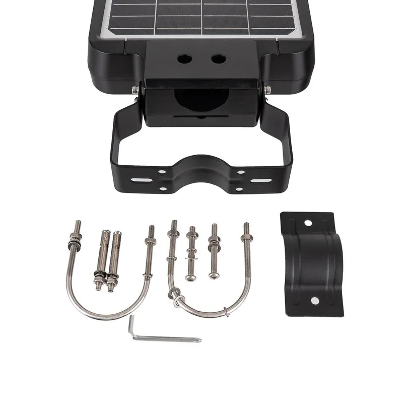 Naświetlacz Oprawa Uliczna Solarna V-TAC 20W LED IP65 150LM/W VT-ST20CCT 3000K-4000K-6000K 3000LM 3 Lata Gwarancji - Czarna