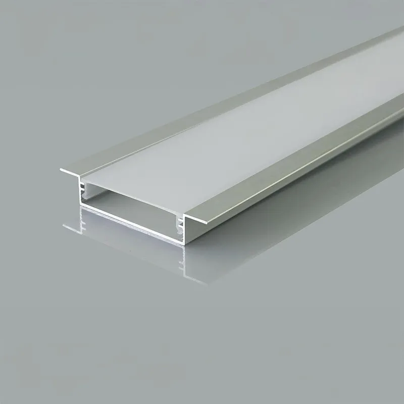 Profil Do LED Zestaw, ALU Anodowany Wpuszczany V-TAC 2mb Klosz Mleczny 39,8x9,8mm VT-71002 5 Lat Gwarancji