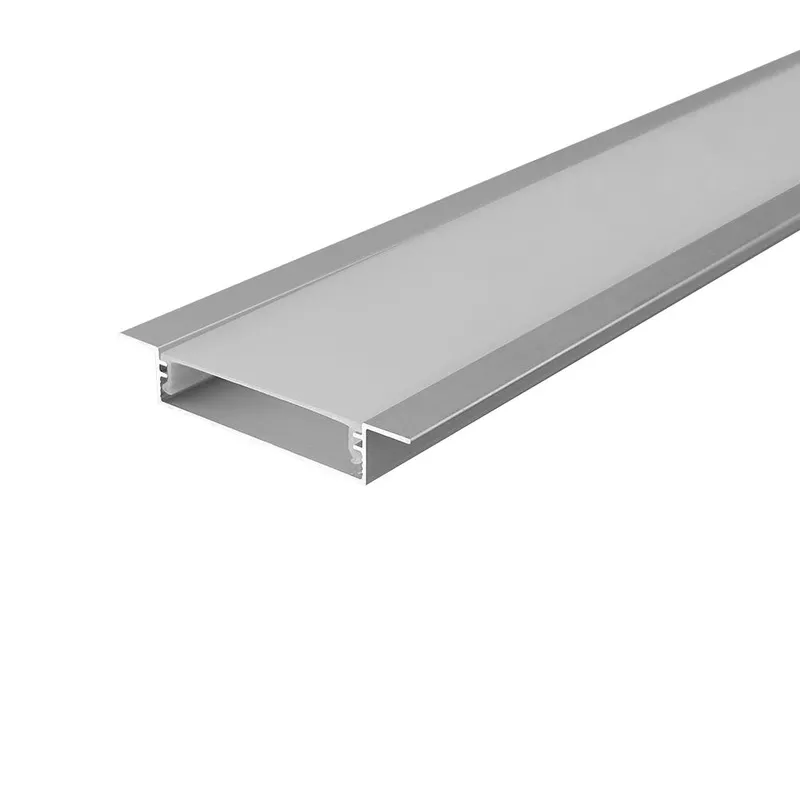 Profil Do LED Zestaw, ALU Anodowany Wpuszczany V-TAC 2mb Klosz Mleczny 39,8x9,8mm VT-71002 5 Lat Gwarancji