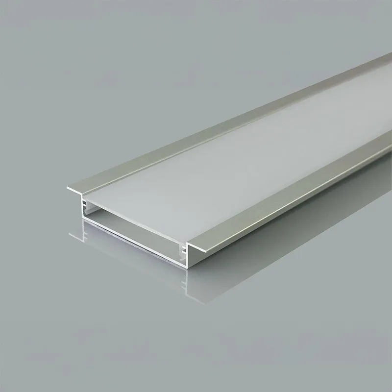 Profil Do LED Zestaw, ALU Anodowany Wpuszczany V-TAC 2mb Klosz Mleczny 49,8x9.8mm VT-71004 5 Lat Gwarancji