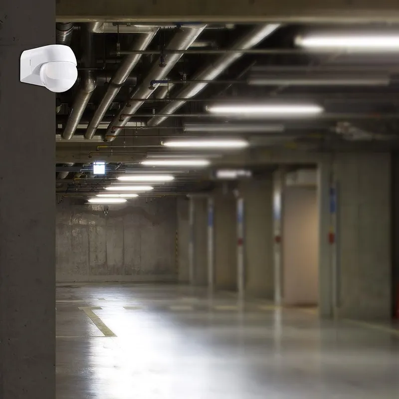 Czujnik Ruchu Podczerwień Ścienny 180-360ST 600W LED V-TAC VT-80140 5 Lat Gwarancji - Biały