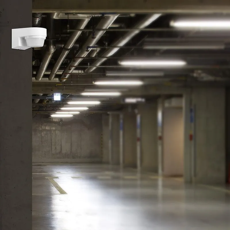 Czujnik Ruchu Podczerwień Ścienny 240ST 1000W LED IP65 V-TAC VT-81008 5 Lat Gwarancji - Biały