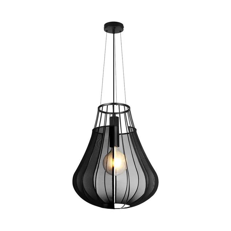 Oprawa Zwieszana V-TAC E27 420x500mm Czarny Matowy VT-89010 3 Lata Gwarancji