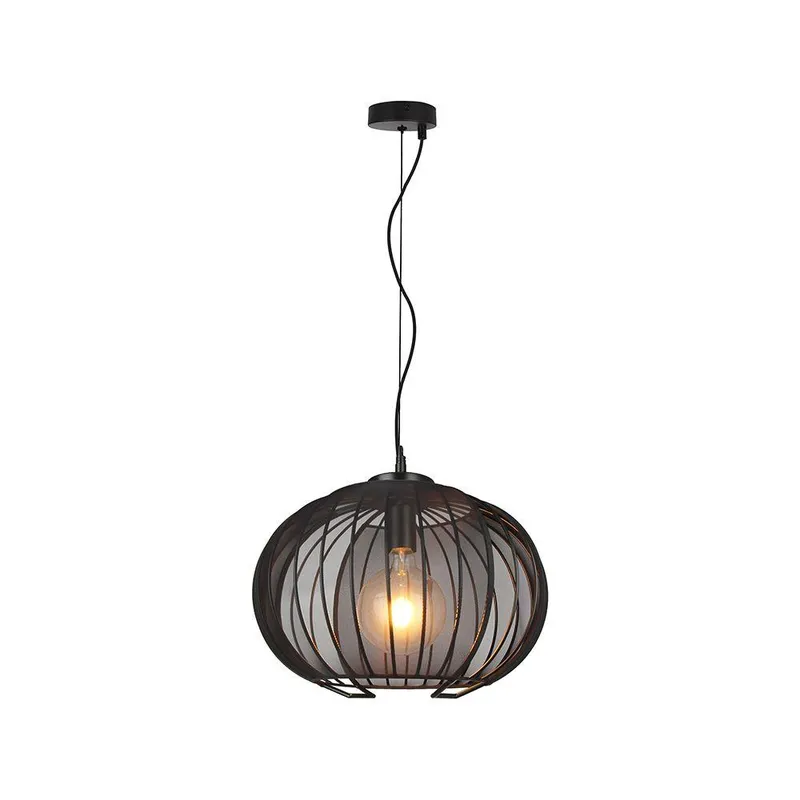 Oprawa Zwieszana V-TAC E27 400x350mm Czarny Matowy VT-89011 3 Lata Gwarancji