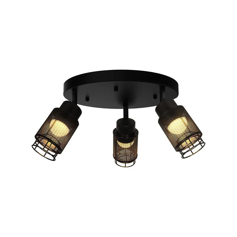 Oprawa Sufitowa V-TAC 3x6W LED Spot 460x210mm Czarny Matowy VT-89013 3000K 2160LM