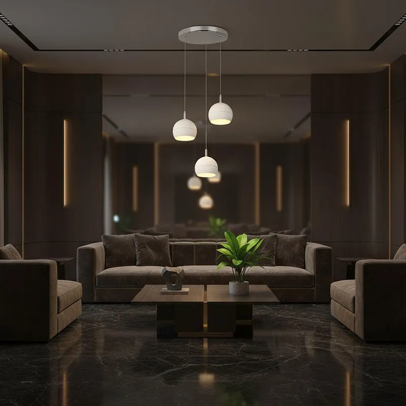 Oprawa Zwieszana V-TAC 3x10W LED VT-89023 3000K 3600LM - Biała