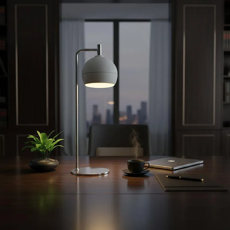 Lampka Biurkowa Nocna V-TAC 10W LED 44cm VT-89022 3000K 1200LM - Biała