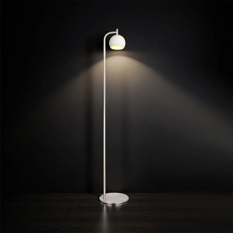 Oprawa Lampa Podłogowa V-TAC 10W LED 140cm VT-89024 3000K 1200LM - Biała