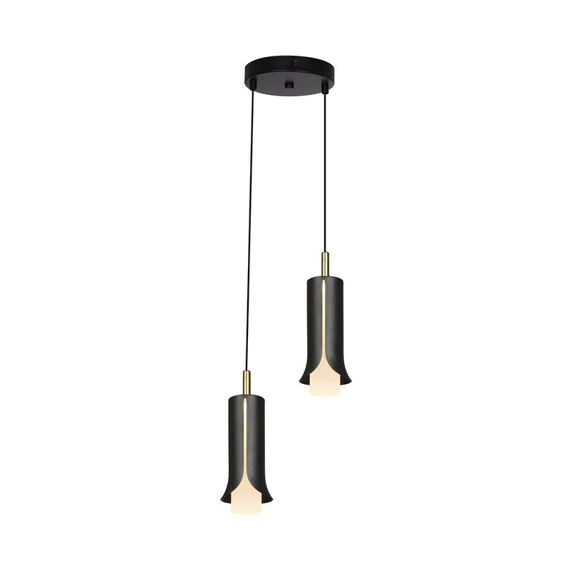 Oprawa Zwieszana V-TAC 2x10W LED 177x20cm Dymiony Szary, Złoty VT-89026 3000K 1200LM