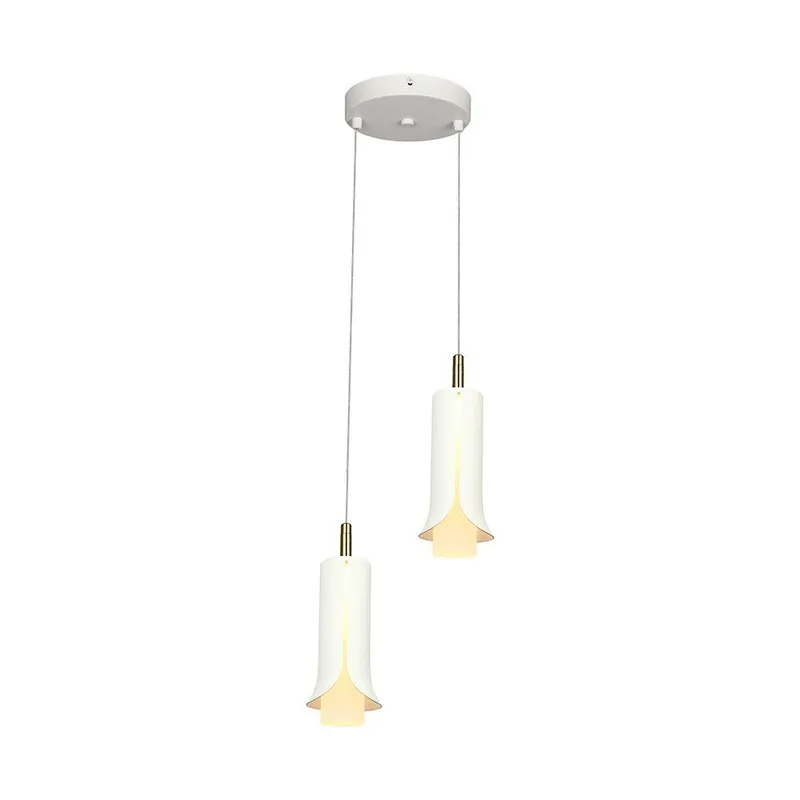 Oprawa Zwieszana V-TAC 2x10W LED 177x20cm Biały, Złoty VT-89026 3000K 1200LM