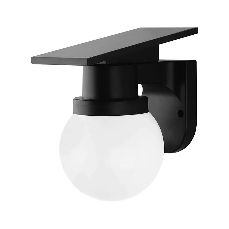 Oprawa Kinkiet Ścienny Solarny V-TAC 0.9W LED Zmiana Barwy CCT IP54 Pilot VT-11149CCT 3000K, 4000K, 6000K 120LM 3 Lata Gwarancji